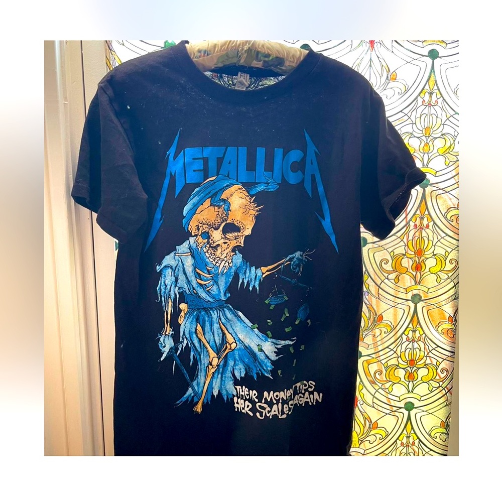 **1989** original #pushead metallica tour merch